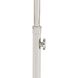 Myles 24 X 24 inch Polished Nickel Accent Table, Large